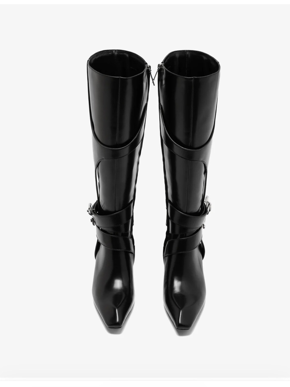 NIB! Luar Keyla Boot in Smooth Black Leather in size 37 - Picture 4 of 11